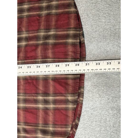 Bit & Bridle Western Shirt Mens Large Pearl Snap Plaid Rancher Long Sleeve - Picture 6 of 11